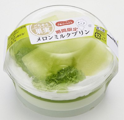 ごちそう果実メロンミルクプリン