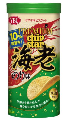 プレミアムチップスター海老　のり味(１０％増量)