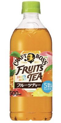 サントリー　クラフトボス　フルーツティー　６００ｍｌペット　冷凍兼用（手売り用）