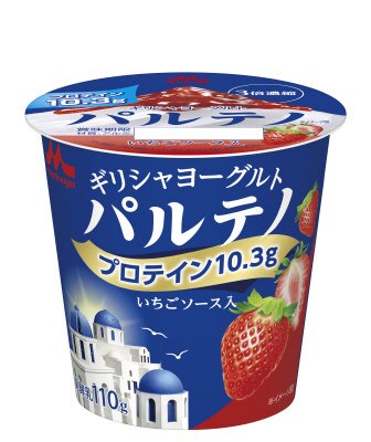 ギリシャヨーグルトパルテノ　いちごソース入