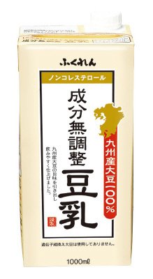 ふくれん九州産大豆成分無調整豆乳