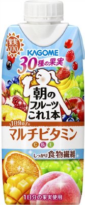 朝のフルーツこれ一本　マルチビタミン