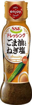 ごま油とねぎ塩ドレッシング