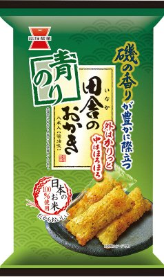 田舎のおかき　青のり味