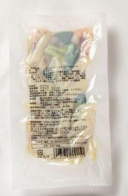 えびとガーリックソースのペンネ