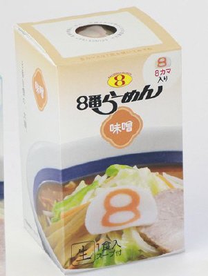 ８番らーめん　味噌味