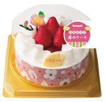 ひなまつり　苺のケーキ（パック）４号