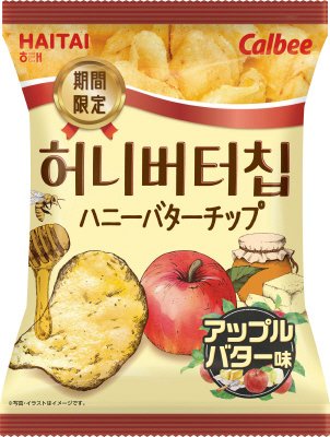 ハニーバターチップアップルバター味