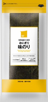 おにぎりのり味　3切24枚