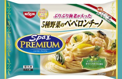 日清スパ王プレミアム　５種野菜のペペロンチーノ