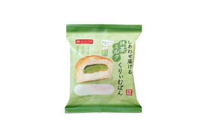 しあわせ届ける抹茶ミルクくりぃむぱん