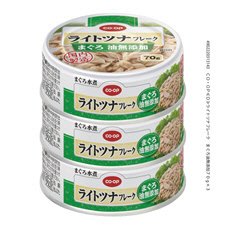 ライトツナフレーク　まぐろ油無添加