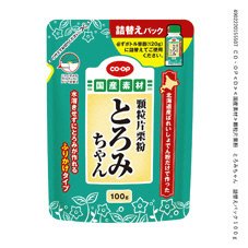 顆粒片栗粉　とろみちゃん　詰替えパック