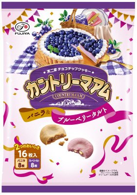 カントリーマアム（バニラ＆ブルーベリータルト）