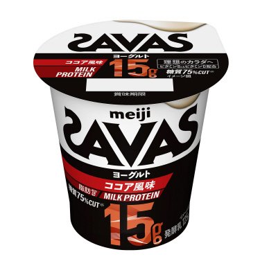 ザバスMILKPROTEINヨーグルト脂肪0ココア風味