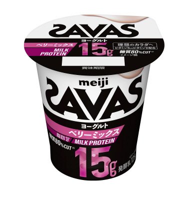 ザバスMILKPROTEINヨーグルト脂肪0ベリーミックス