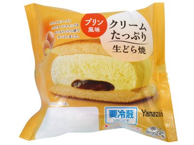 クリームたっぷり生どら焼（プリン風味）