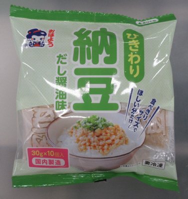 ひきわり納豆だし醤油味