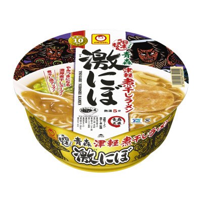 日本うまいもん　青森津軽煮干しラーメン　激にぼ