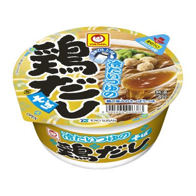 冷たいつゆの鶏だしそば