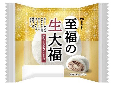 至福の生大福（練乳ソース＆あずきホイップ）
