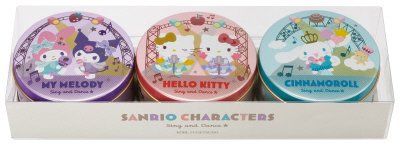 サンリオキャラクターズミニゴーフル３入