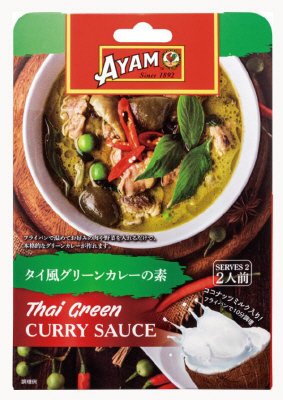 タイ風グリーンカレーの素