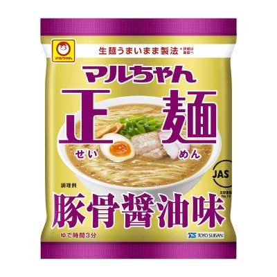 マルちゃん正麺　豚骨醤油