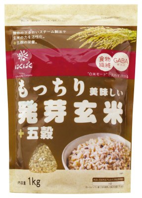 もっちり美味しい発芽玄米＋五穀