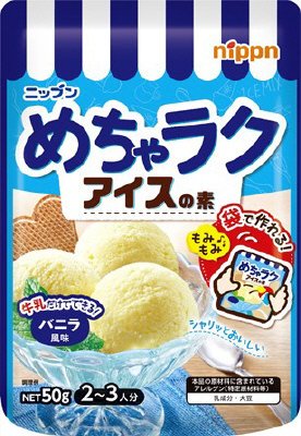 ニップン　めちゃラク　アイスの素　バニラ風味