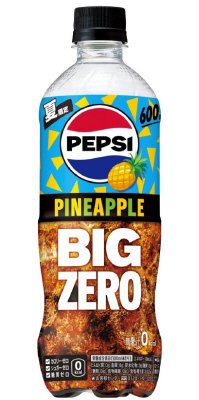 ペプシ　ＢＩＧ　ＺＥＲＯ　ＰＩＮＥＡＰＰＬＥ　６００ｍｌペット