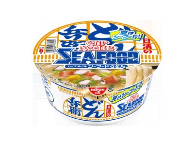 日清のどん兵衛　カップヌードルシーフードうどん