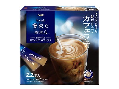 「ちょっと贅沢な喫茶店」スティック　カフェラテ２２本