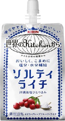 世界のＫｉｔｃｈｅｎから　ソルティライチ　パウチ