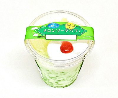 メロンソーダパフェ