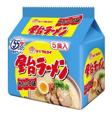 屋台ラーメンとんこつ味５食入パック