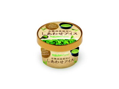 有機抹茶使用のしあわせアイス