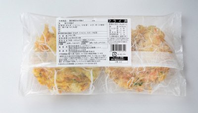 国産海老のかき揚げ