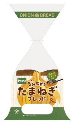 旨み広がる　たまねぎブレッド　３枚入