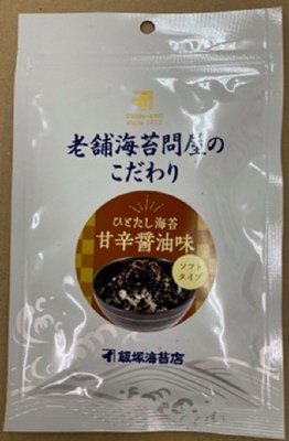 ひとたし海苔　甘辛醤油味