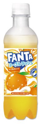 ファンタ　ヨーグルラッシュ　マーブルオレンジ
