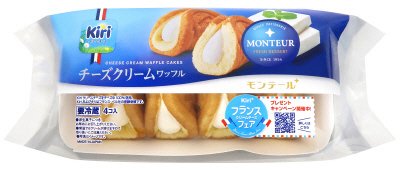 チーズクリームワッフル