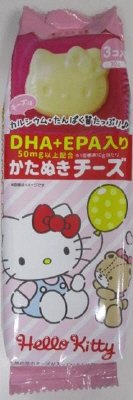 ハローキティかたぬきチーズ　ＤＨＡ・ＥＰＡ入り