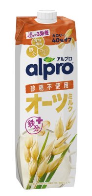アルプロ　たっぷり食物繊維　オーツミルク　砂糖不使用