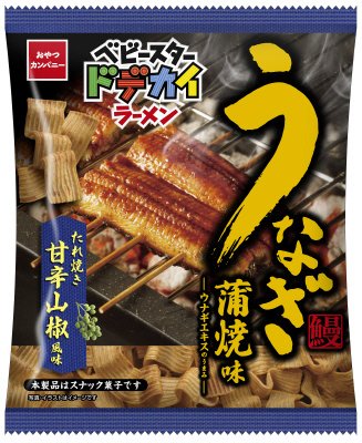 ベビースタードデカイラーメンうなぎ蒲焼味たれ焼き甘辛山椒風味