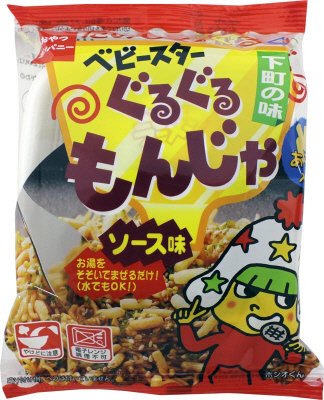 ベビースターぐるぐるもんじゃソース味