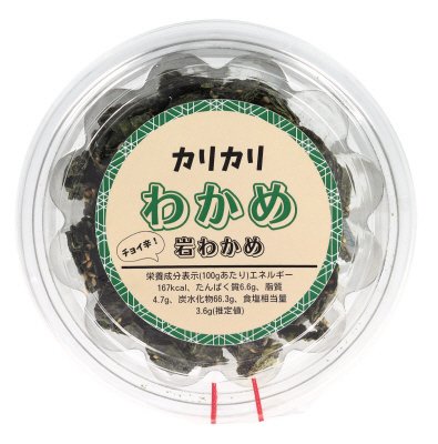 カリカリわかめカップ鳴門産６０ｇ