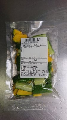 早採りかぼちゃと胡瓜の浅漬