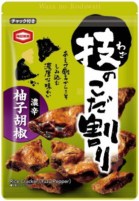１１０ｇ技のこだ割り濃辛柚子胡椒