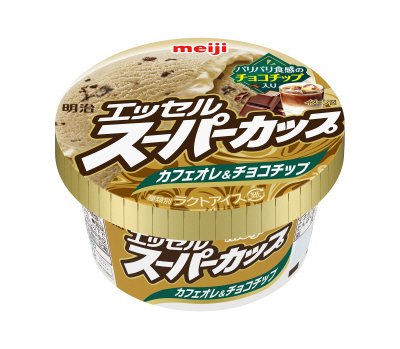 エッセルスーパーカップカフェオレ＆チョコチップ